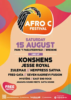Afro C Festival in Bredene gaat voor een reggae-hattrick!