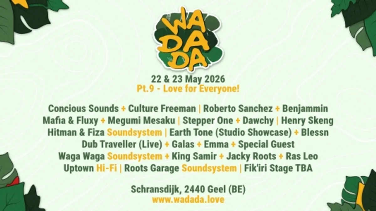 Zon, sound en sfeer: Wadada 2026 bevestigt zijn status als hét dubfestival van België