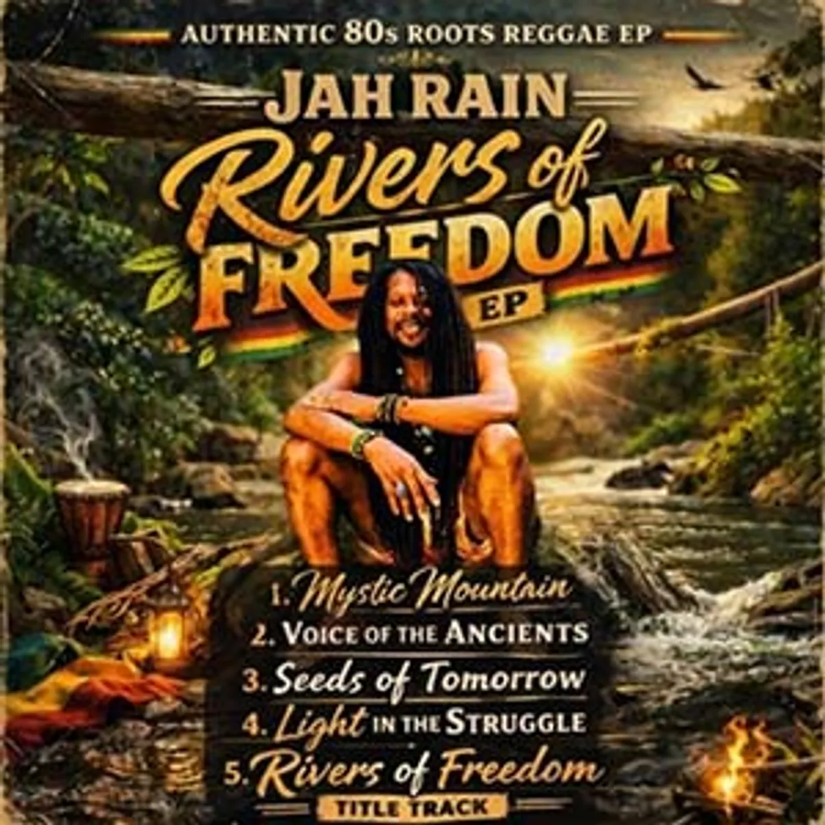 Jah Rain - Rivers Of Freedom EP (Iyah Vybz Muzik)