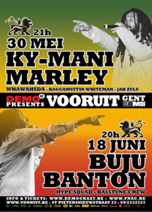Buju Banton schittert in de Gentse Vooruit, en de Shiloh Band nog meer!