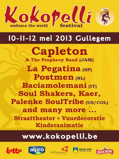 The Fireman zet Kokopelli 2013 in de fik